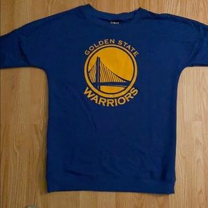 Golden state warriors fitted sweatshirt